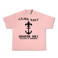 Salmon cajun navy Urban Heavy Tee - artisFamous