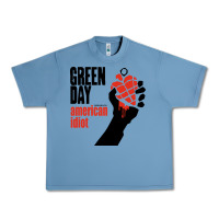 Pebble Blue american idiot Urban Heavy Tee - artisFamous