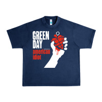 Navy american idiot Urban Heavy Tee - artisFamous