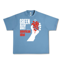 Pebble Blue american idiot Urban Heavy Tee - artisFamous