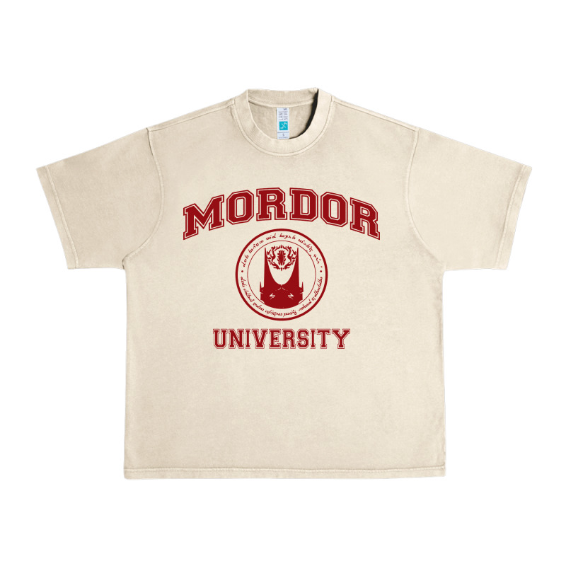 Mordor University Urban Heavy Tee by artisFamous | Teevron