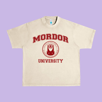 Mordor University Urban Heavy Tee Designed By Artisfamous