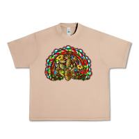 Burro christmas rainbow with leopard cactus Urban Heavy Tee - RanaPortraitStore