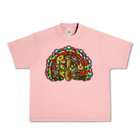 Salmon christmas rainbow with leopard cactus Urban Heavy Tee - RanaPortraitStore