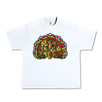 White christmas rainbow with leopard cactus Urban Heavy Tee - RanaPortraitStore
