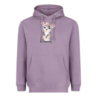 Lavender tiger cute animals Heavyweight Hoodie - RanaPortraitStore