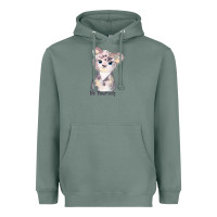 Sage tiger cute animals Heavyweight Hoodie - RanaPortraitStore