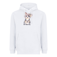 White tiger cute animals Heavyweight Hoodie - RanaPortraitStore