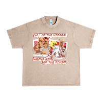 French Oak wrong side of the river Urban Heavy Tee - artisFamous