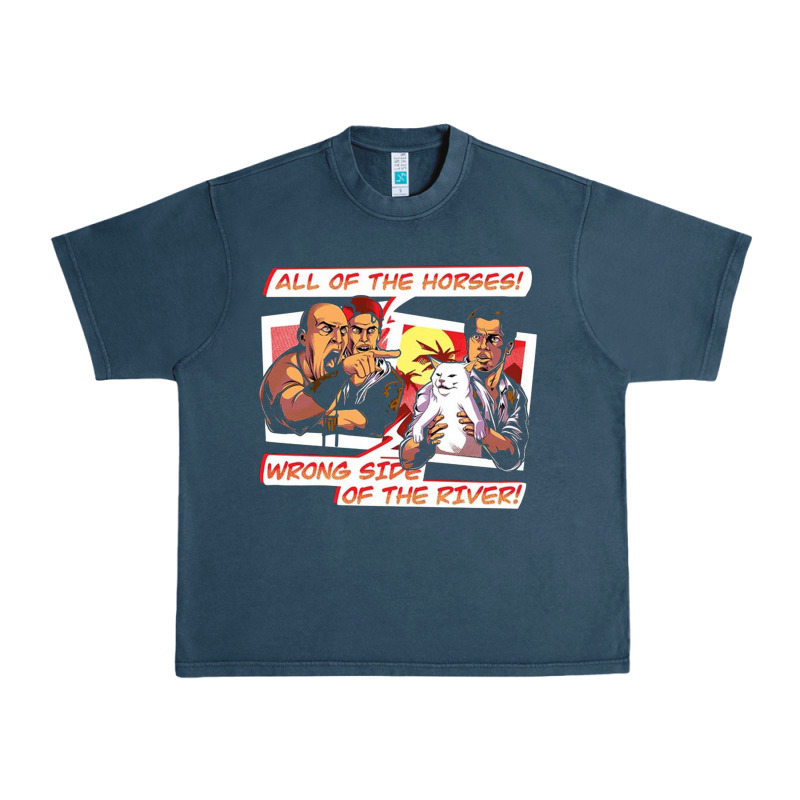 Wrong Side Of The River Urban Heavy Tee by artisFamous | Teevron