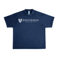 Navy johns hopkins Urban Heavy Tee - artisFamous