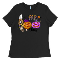 Black Fab Boo Lous Ladies Tee - CowhideDigitalArt