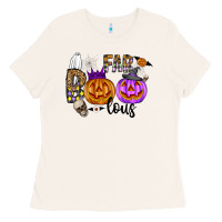 Bone Fab Boo Lous Ladies Tee - CowhideDigitalArt