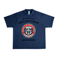 Navy samoa law school Urban Heavy Tee - artisFamous