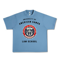 Pebble Blue samoa law school Urban Heavy Tee - artisFamous