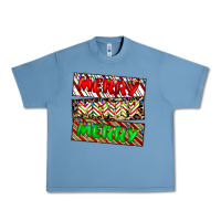 Pebble Blue merry merry merry Urban Heavy Tee - CowhideDigitalArt