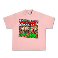 Salmon merry merry merry Urban Heavy Tee - CowhideDigitalArt