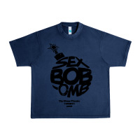 Navy bob omb Urban Heavy Tee - artisFamous