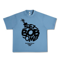 Pebble Blue bob omb Urban Heavy Tee - artisFamous