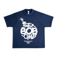 Navy bob omb Urban Heavy Tee - artisFamous