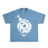 Pebble Blue bob omb Urban Heavy Tee - artisFamous
