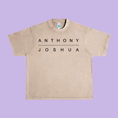 Joshua Sport Boxing Urban Heavy Tee Designed By Artisfamous