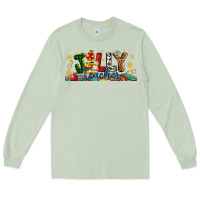 Matcha Christmas Jolly Teacher Long Sleeve Tee - Artiststas