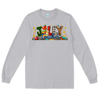 Moon Dust Christmas Jolly Teacher Long Sleeve Tee - Artiststas