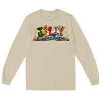 Mushroom Christmas Jolly Teacher Long Sleeve Tee - Artiststas