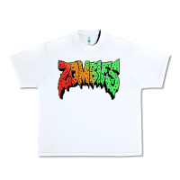 White vintage  flatbush Urban Heavy Tee - artisFamous