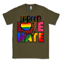 Army Green spread love not hate Classic Tee - FaDigitalArtStudio