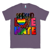 Lavender spread love not hate Classic Tee - FaDigitalArtStudio