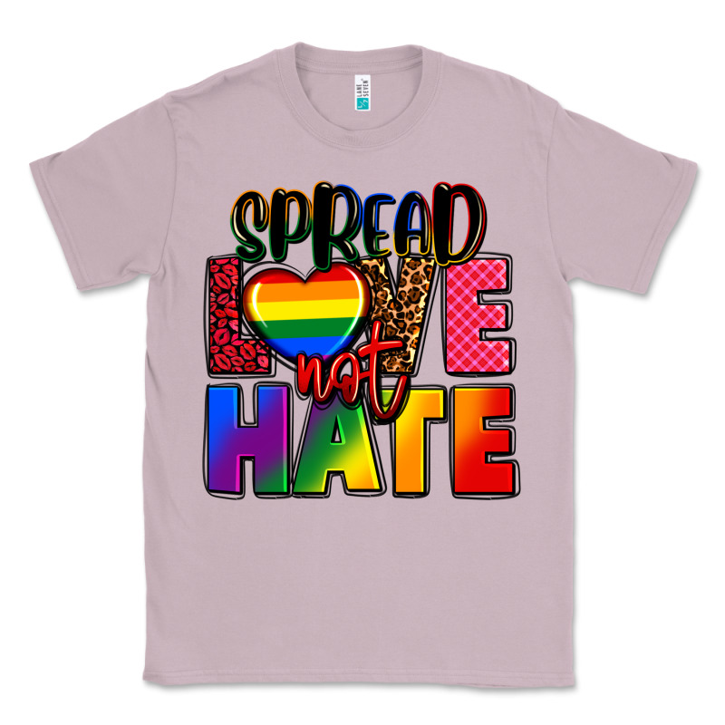Spread Love Not Hate Classic Tee by FaDigitalArtStudio | Teevron