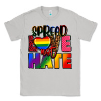 Moon Dust spread love not hate Classic Tee - FaDigitalArtStudio