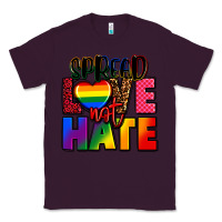 Plum spread love not hate Classic Tee - FaDigitalArtStudio