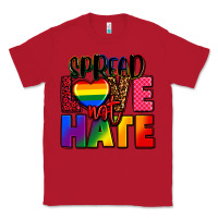 Red spread love not hate Classic Tee - FaDigitalArtStudio
