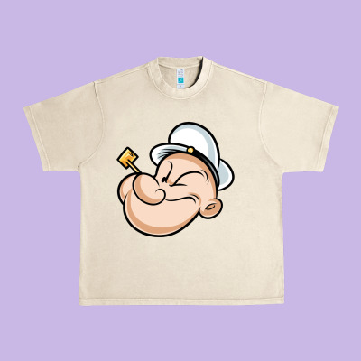 The Sailor Popeye Urban Heavy Tee Designed By Artisfamous