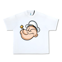 White The Sailor Popeye Urban Heavy Tee - artisFamous
