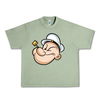 Oil Green The Sailor Popeye Urban Heavy Tee - artisFamous