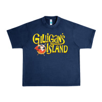 Navy gilligan island film Urban Heavy Tee - artisFamous