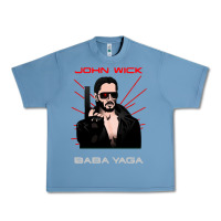 Pebble Blue the baba yaga Urban Heavy Tee - artisFamous