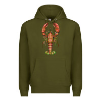 Army Green lobster Premium Hoodie - BarkalooDesign