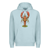 Blue Mist lobster Premium Hoodie - BarkalooDesign
