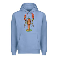 Colony Blue lobster Premium Hoodie - BarkalooDesign