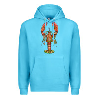 Ocean Blue lobster Premium Hoodie - BarkalooDesign