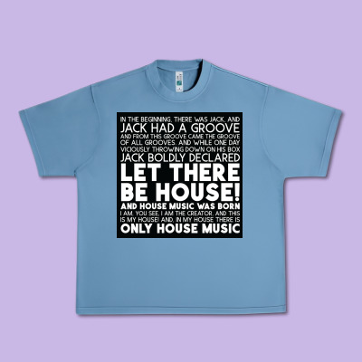 Let There Be House Music Urban Heavy Tee Designed By Artisfamous