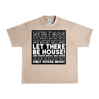 French Oak Let there be house music Urban Heavy Tee - artisFamous