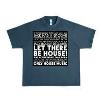 Midnight Navy Let there be house music Urban Heavy Tee - artisFamous