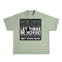 Oil Green Let there be house music Urban Heavy Tee - artisFamous