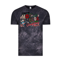 Cloud Black I Run Hot Cocoa And Christmas Cheer Vintage Tee - CowhideDigitalArt
